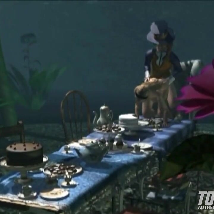 أليس في بلاد العجائب - محاكاة ساخرة XXX - Mad Hatter يحشو صندوق أليس الضيق
