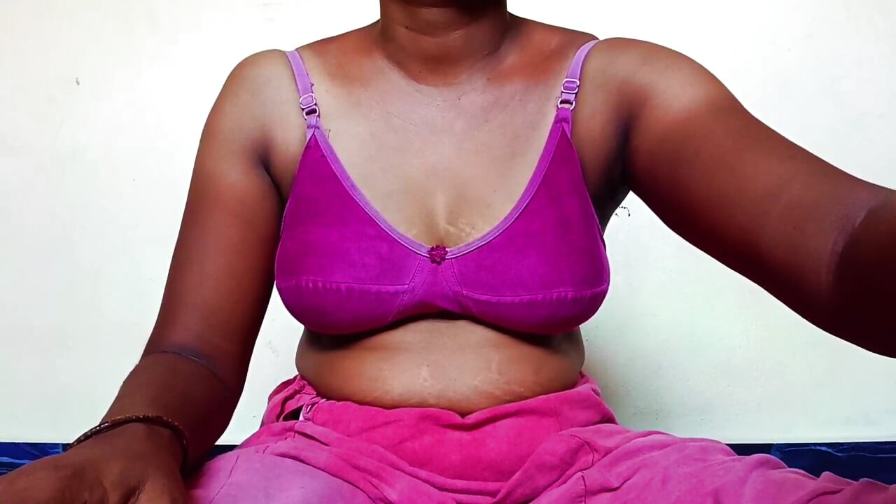 Ammu takes off her bra and reveals one of her breasts 132