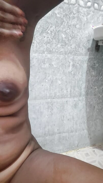 Boobs closeup & Underarm cleaning