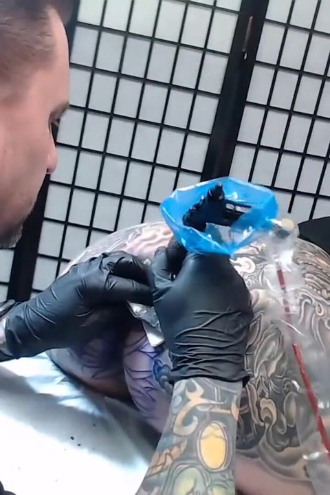 Getting Asshole Tattooed for 4.5 Hours