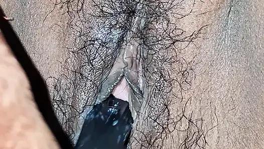 Erotic morning pussy masturbation - this cute girl has an orgasm