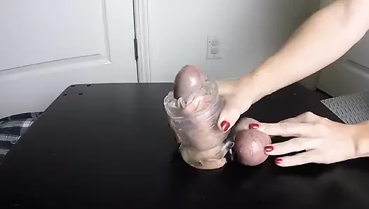 An Experienced Stepmom Whips Sperm Into My Balls so I Can Ejaculate More Easily