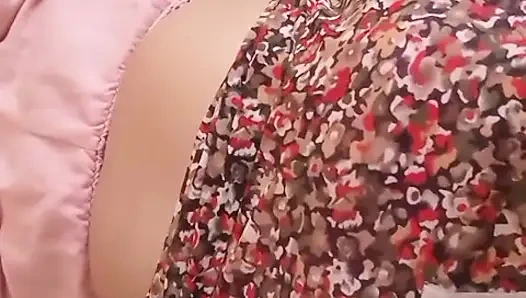 She Plays Her Excited Pussy Well Her Well Excited with in Musterbation in Bath room with bog boobs