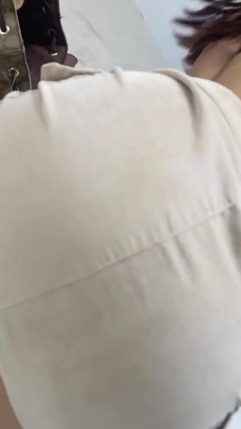 I look at my stepmother changing her clothes and I get caught, the good thing was that she liked me and told me to penetrate her | Clip 1