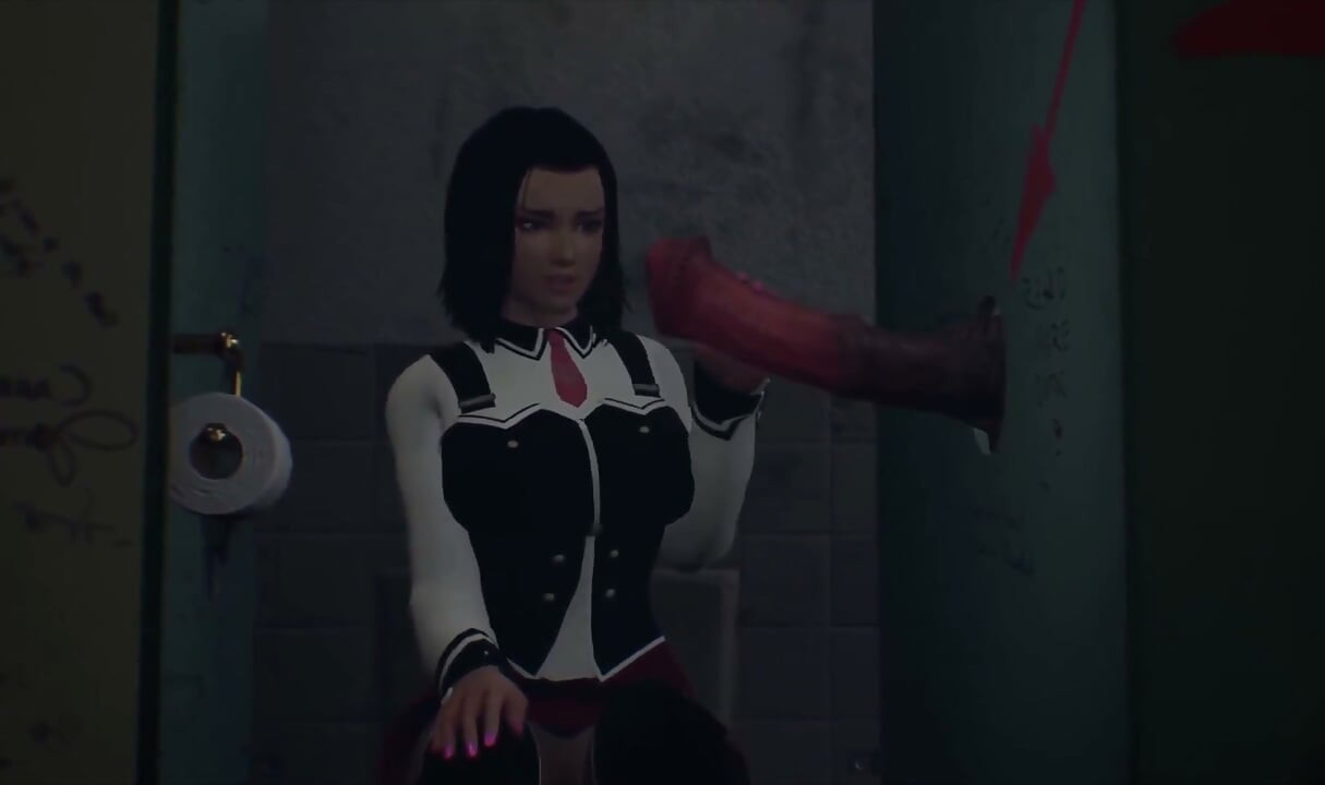 Surprise gloryhole