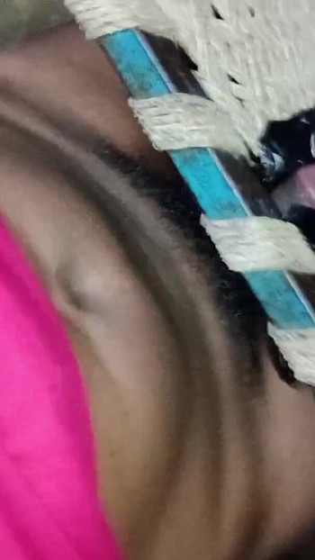 Captivating moment from "I felt like licking and fucking the pussy my cock stood up at midnight to fuck"