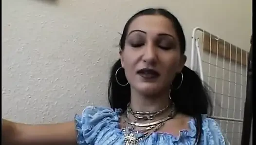 Cute girl is asked to show her body and she complies