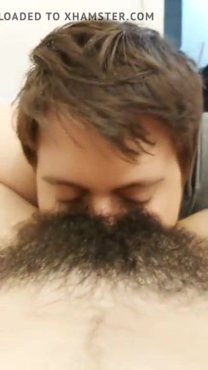 hairy bush licking