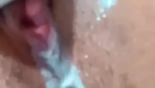 Cumming with a LATINA TEEN after having a hot video call