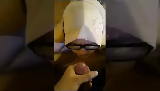 Hijab ejaculação - compilação
