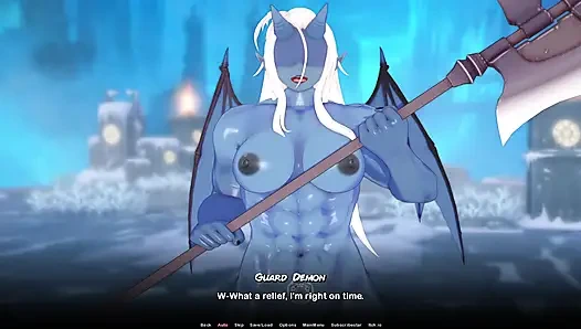 Извращенные Миры - Трахаю Грудастого Голубого Демона