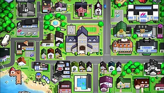 Summertime Saga - Maria got spanked by the nun