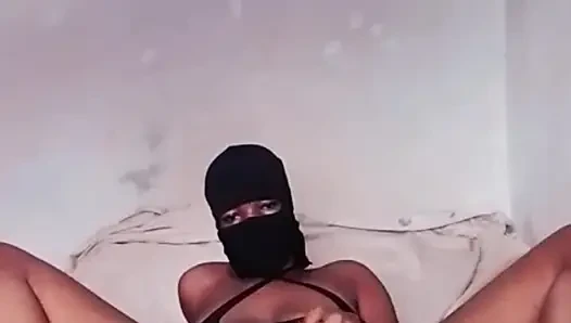 Wet Tight pussy got fucked by a dildo