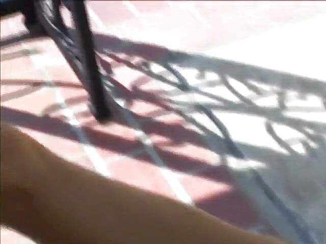 Busty whore gets pounded outdoors