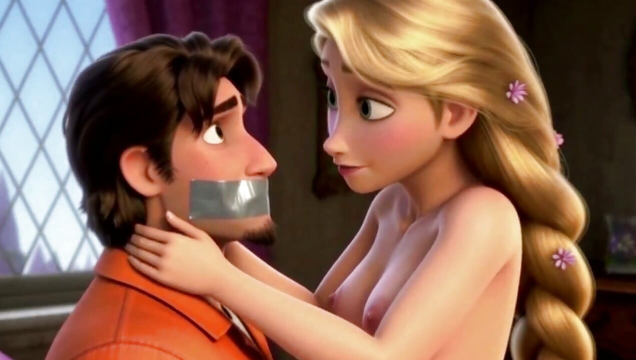 Rapunzel's Innocent Blowjob with Flynn Rider