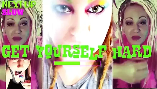 Будь остекленным спермой как хорошенький пончик, инструкция по дрочке, игра с богиней Ланой