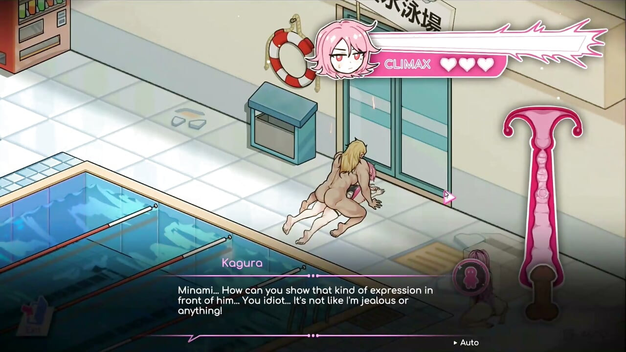 Hentai Game - Minami Hentai Gallery Scene Pool Sex 2 - Lifeguard Holic