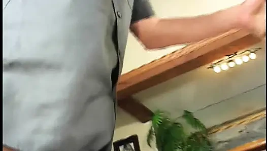 Genç öğrenci ile üçlü seks