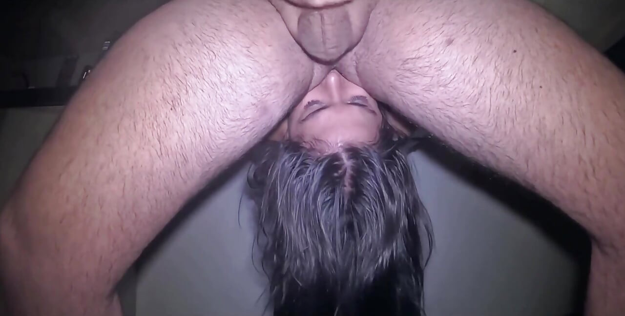 Hard Upside Down Facefuck & Rimjob