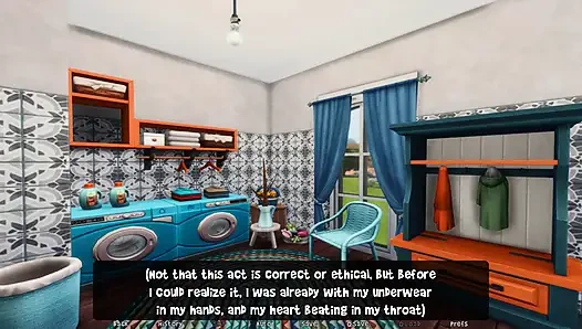 Dawn of Malice: stepson jerking multiple times on his stepmom's dirty panties, she caught him ep 9