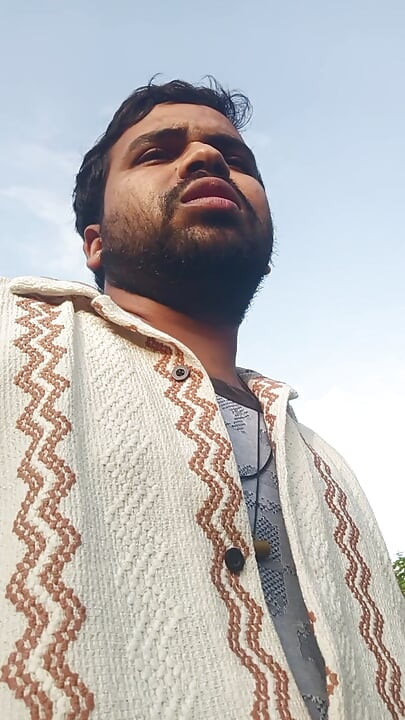 Suddenly in morning my cock feel very horny that's why I come to forest to alone fun