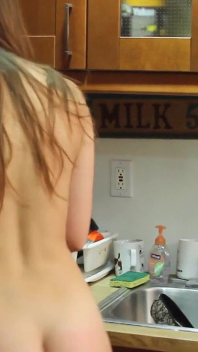 Captivating moment from "Sexy teen masturbates while smelling a pair of red panties"