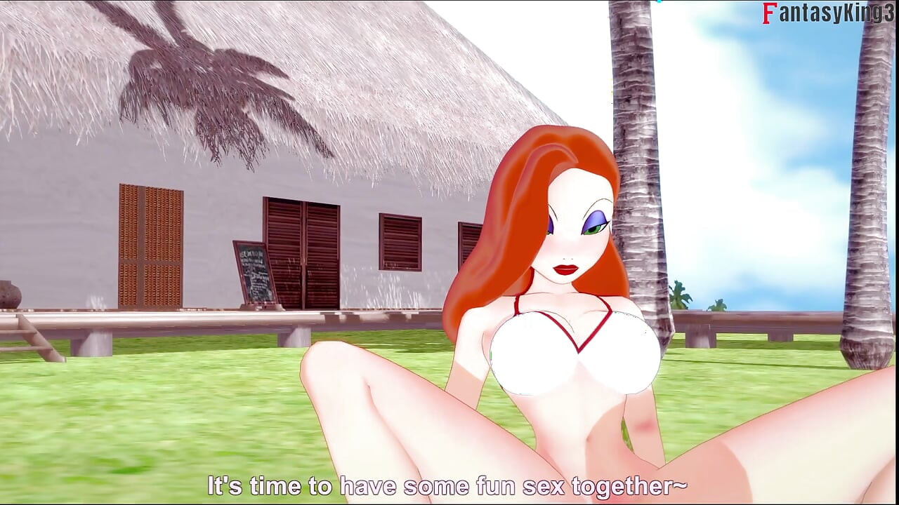 being fucked by Jessica Rabbit hot milf