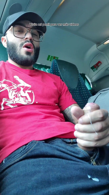 Stunning moment from "So Close To Orgasm On A Full Bus, I'm So Hot!"