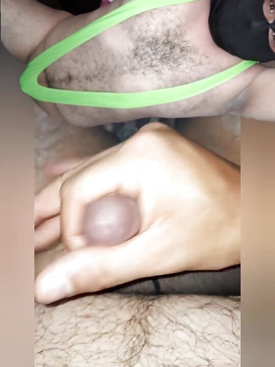 Rica Masturbada Y Venida En Jockstrap Transparente