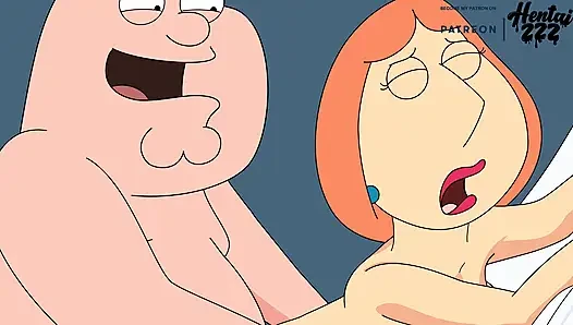 СЕМЕЙНЫЙ МУЖИК LOIS ПОЛУЧАЕТ КРИМПАЙ PETER, ПОЛНОЕ ВИДЕО