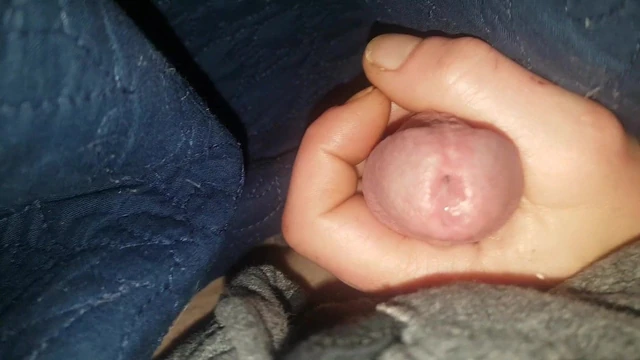 Jerking cock