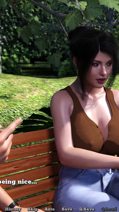 Victoria in Big City 22 Victoria Met Someone in the Park