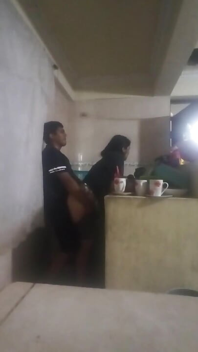 Maid Fucked in the Kitchen (my Wife Almost Found Us Out)