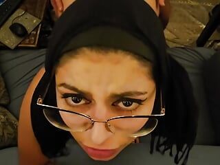 Mia Niqab - gezicht close-up