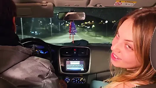 Dirty Sluts Sucking Dick in the Uber Before Party! Knock Knock Stream