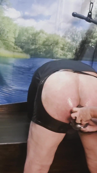 Powerful moment from "Destroying his asshole"