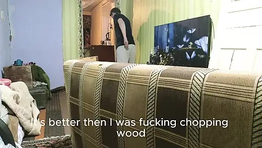Behind the Scenes Footage of a Bare-ass Sex Bed Transfer