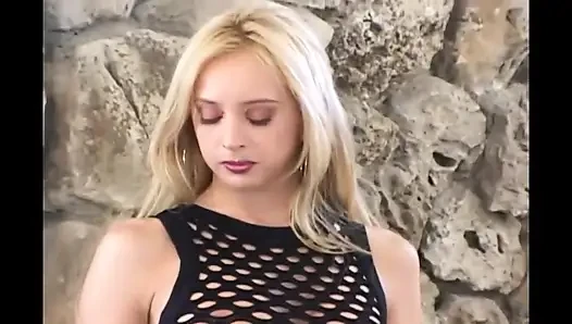 Big black cocks double penetrate blonde babe