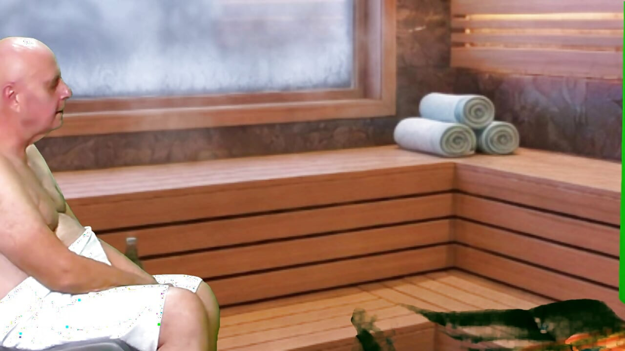 Hot Sauna Delight with Garabas and Olga