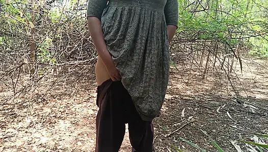 Doggy style fucking in outdoor