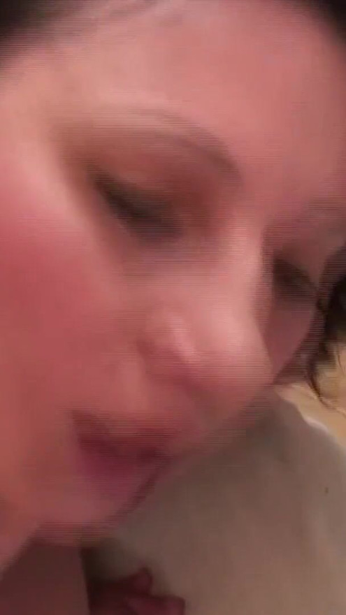 Willing milf eagerly sucks his big balls | Clip 2