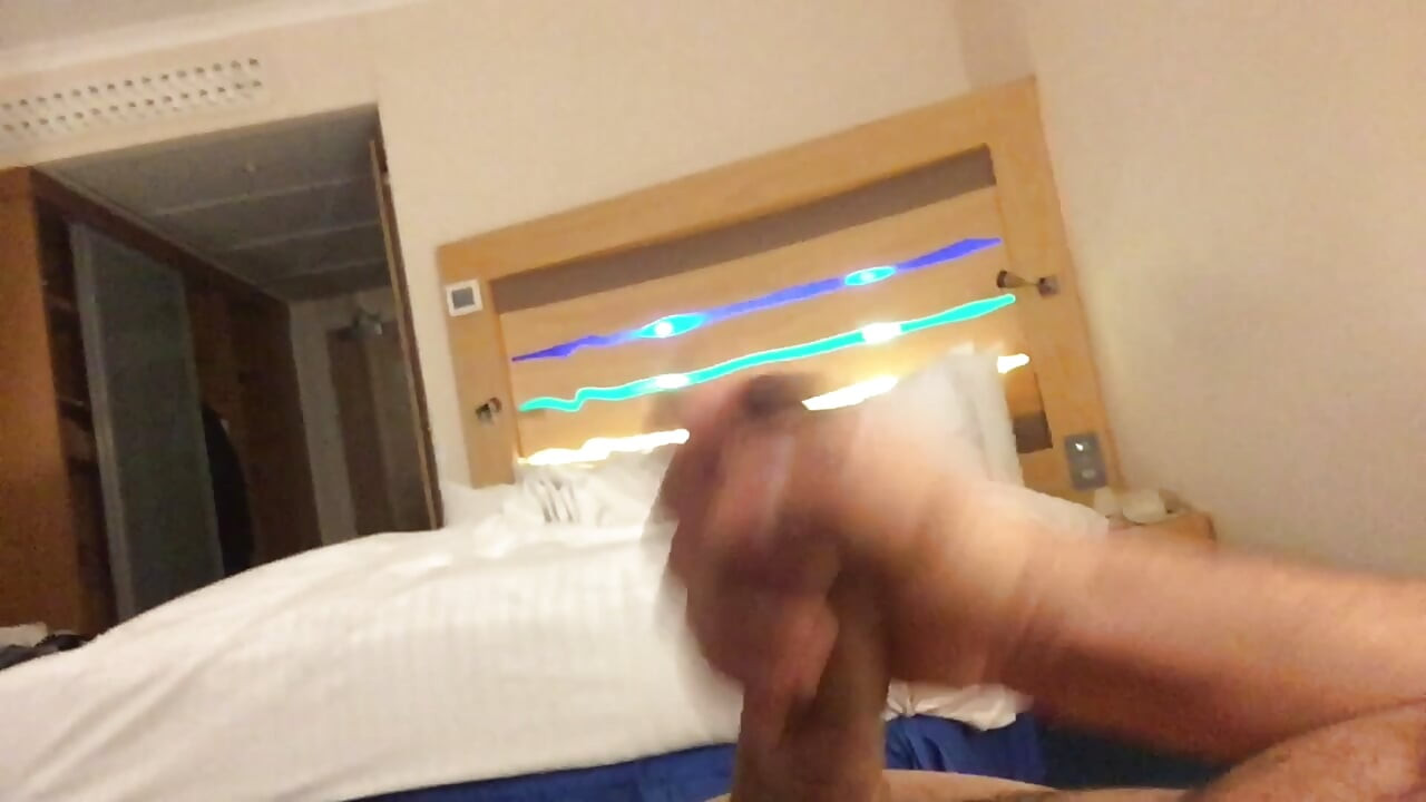 Big dick, huge load and tension between two horny man