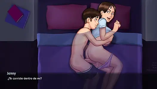 Adik tiri ngentot di tengah malam dengan meninggalkan lembaran - kisah musim panas