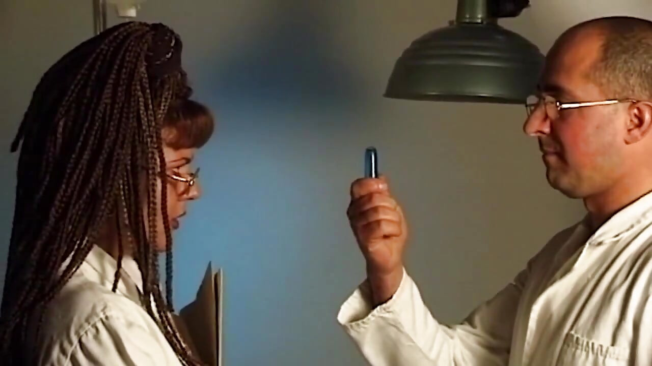 Doctor Fingers and Fills Mature Brunette's Dripping Pussy