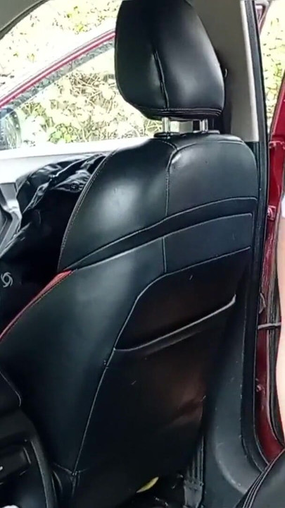 My stepfather fucks me in the car a public risk he didn't care if we got seen | Clip 1