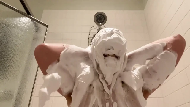 I Get Insanely Messy with Shaving Cream