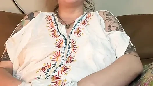 Rauchende fetisch-MILF-masturbation