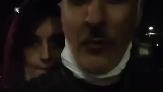 Valentina Wild parking adventures outdoor sex 50 - Fucked in the ass on the street