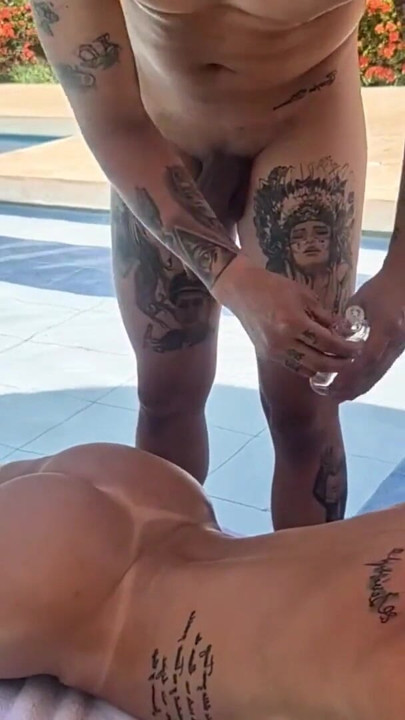Hardcore outdoor sex at the resort with the bigdicked waiter - Dani Clark & Alejandra Palacios | Clip 2