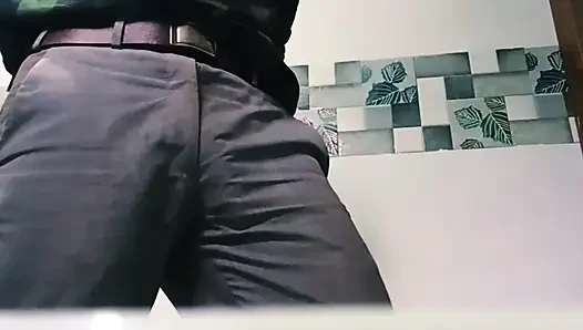 Hintli yaşlı adam mastrubation